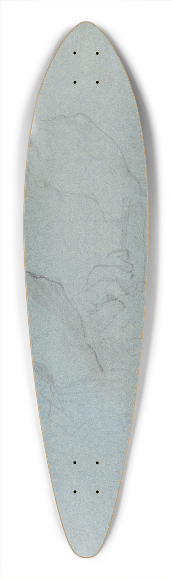 Charles-Joseph Natoire - Study of Hands 39.3 inch art pintail longboard deck