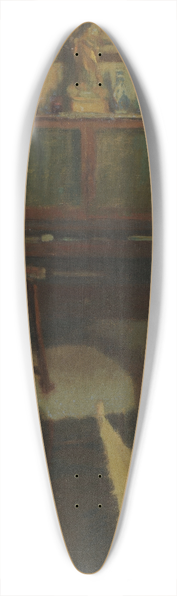 Charles Marie Dulac - Sa chambre 39.3 inch art pintail longboard deck