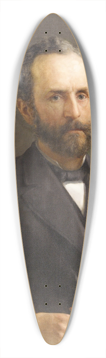 Charles T. Webber - Major General Manning Ferguson Force 39.3 inch art pintail longboard deck
