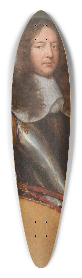 Charles Wautier - Portrait of a gentleman 39.3 inch art pintail longboard deck