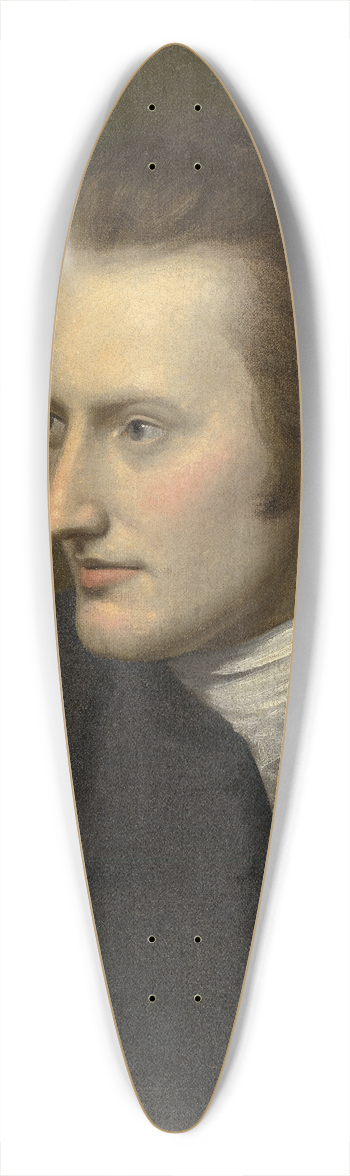 Charles Willson Peale - David Ramsay 39.3 inch art pintail longboard deck