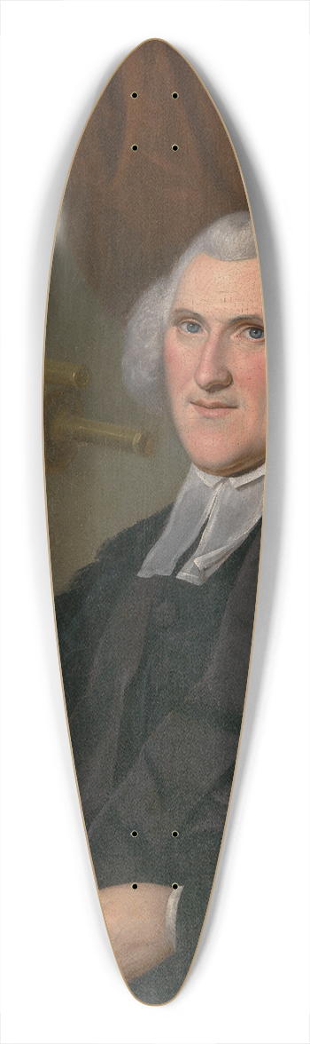 Charles Willson Peale - John Ewing 39.3 inch art pintail longboard deck