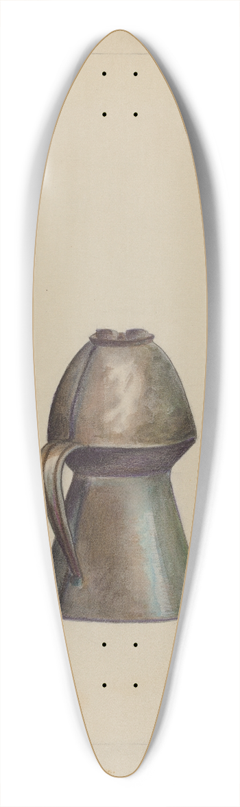 Charlotte Winter - Lamp 39.3 inch art pintail longboard deck