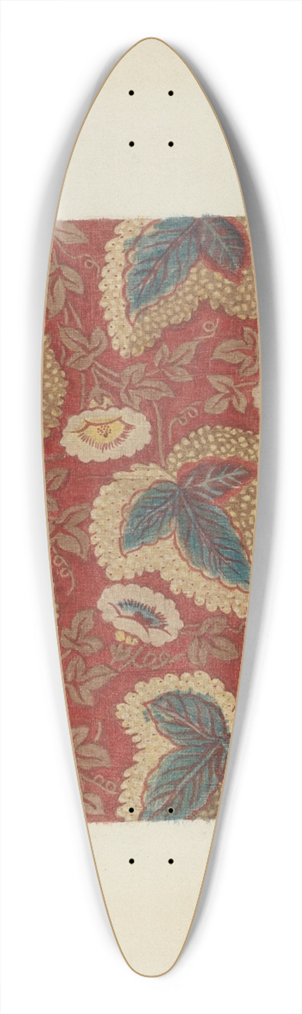 Charlotte Winter - Printed Cotton 39.3 inch art pintail longboard deck