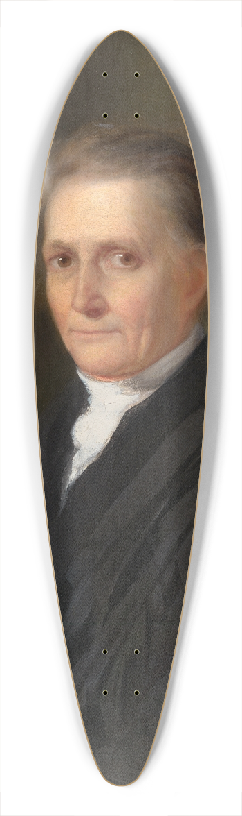 Chester Harding - Bushrod Washington 39.3 inch art pintail longboard deck
