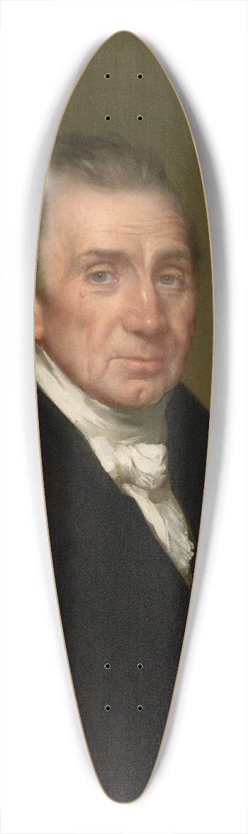 Chester Harding - James Monroe 39.3 inch art pintail longboard deck