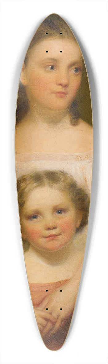 Chester Harding - The Artists Children 39.3 inch art pintail longboard deck
