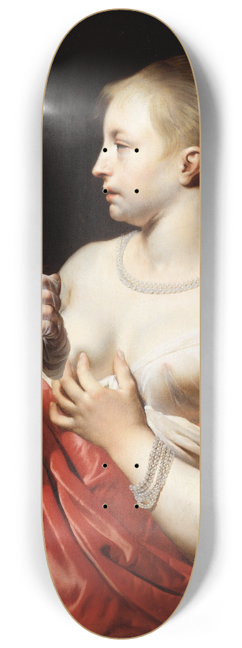 Caesar Van Everdingen - Female Figure, Possibly Lucretia 8.25 inch art skate deck