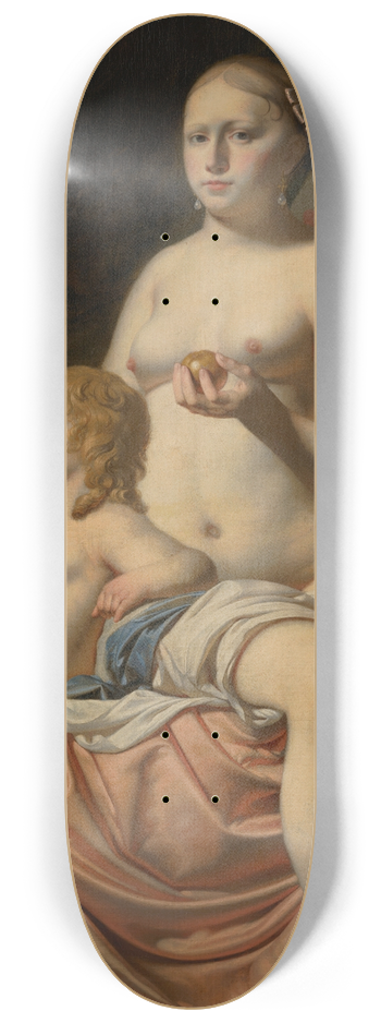 Caesar Van Everdingen - Venus and Cupid 8.25 inch art skate deck