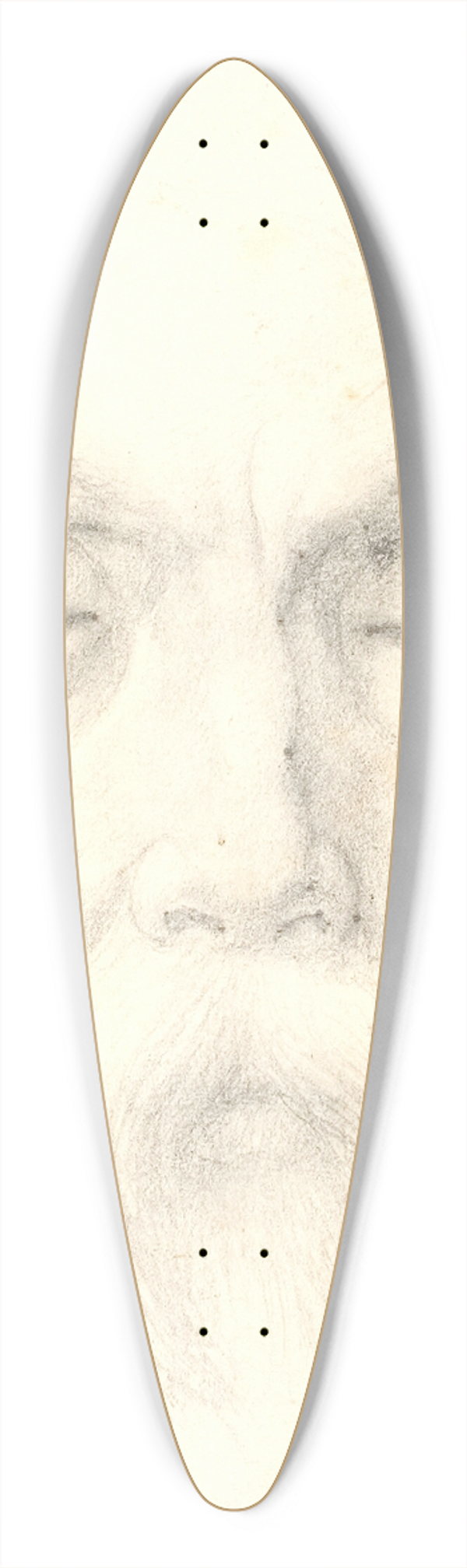 Christian Gottlieb Kratzenstein-Stub - Studiehoved af Ossian 39.3 inch art pintail longboard deck