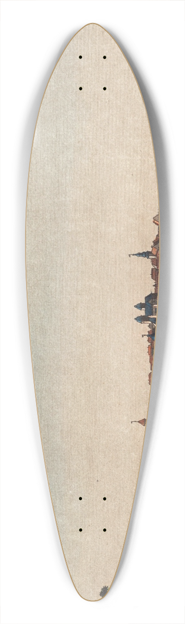 Christian Heinrich Grosch - Viborg 39.3 inch art pintail longboard deck