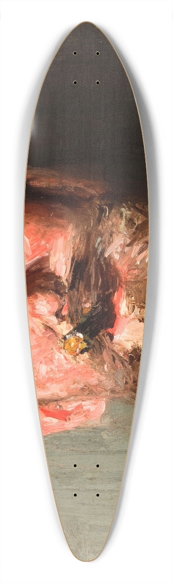 Christian Krohg - Degn Brndum 39.3 inch art pintail longboard deck