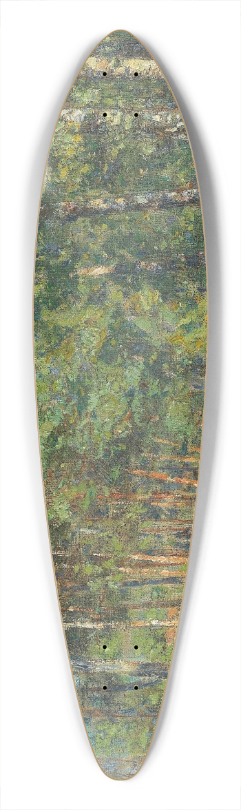 Christian Rohlfs - Forest 39.3 inch art pintail longboard deck