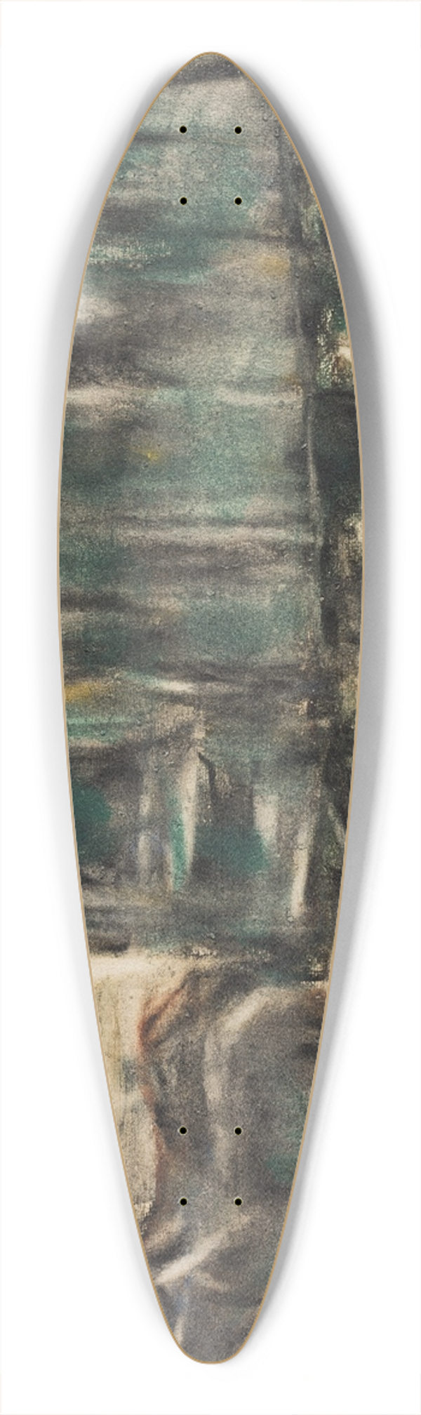 Christian Rohlfs - Mbelwagen 39.3 inch art pintail longboard deck