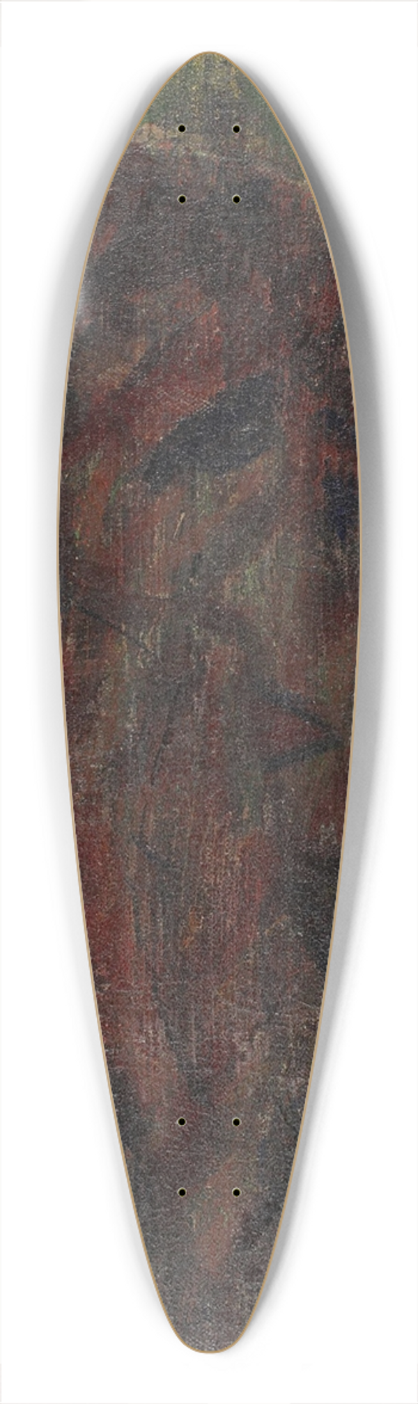 Christian Rohlfs - Zwei Schwestern (Two Sisters) 39.3 inch art pintail longboard deck