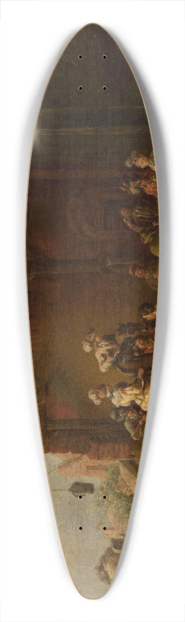 Christian Wilhelm Ernst Dietrich - Inn 39.3 inch art pintail longboard deck