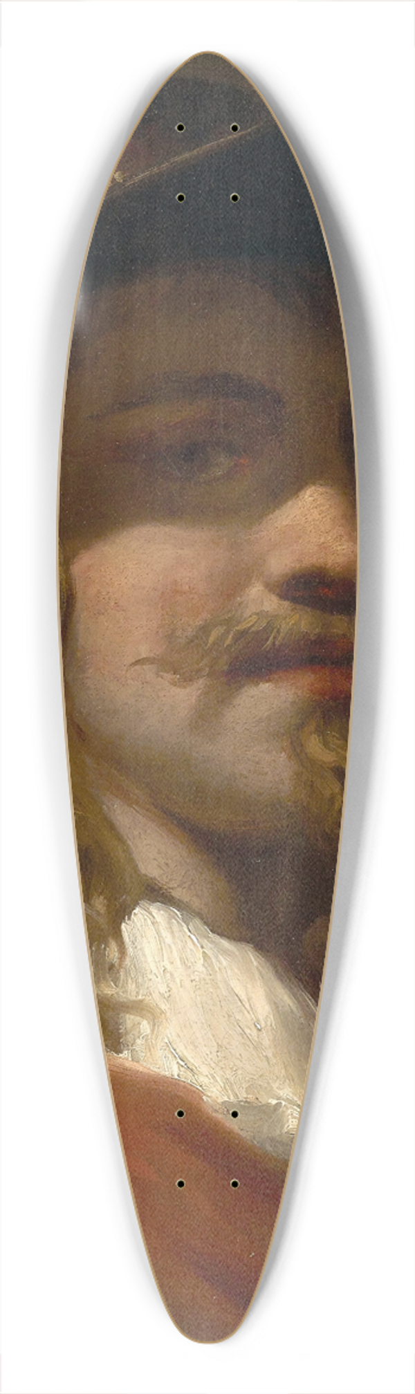 Christian Wilhelm Ernst Dietrich - Portrait Of A Man 39.3 inch art pintail longboard deck