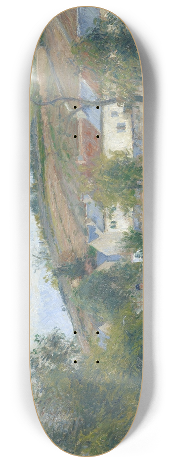 Camille Pissarro - A Corner of lHermitage, Pontoise 8.25 inch art skate deck