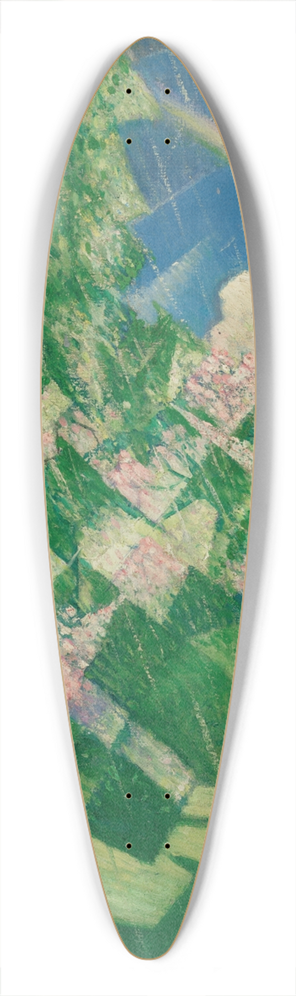 Christopher R. W. Nevinson - The Four Seasons; Spring 39.3 inch art pintail longboard deck