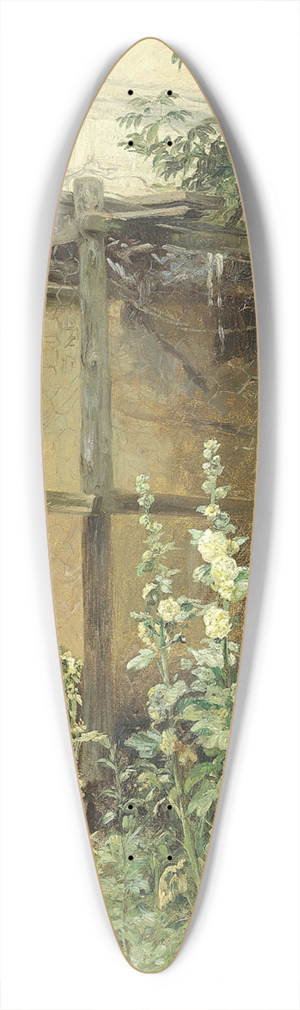 Cilius Andersen - Der var en kone p landet 39.3 inch art pintail longboard deck