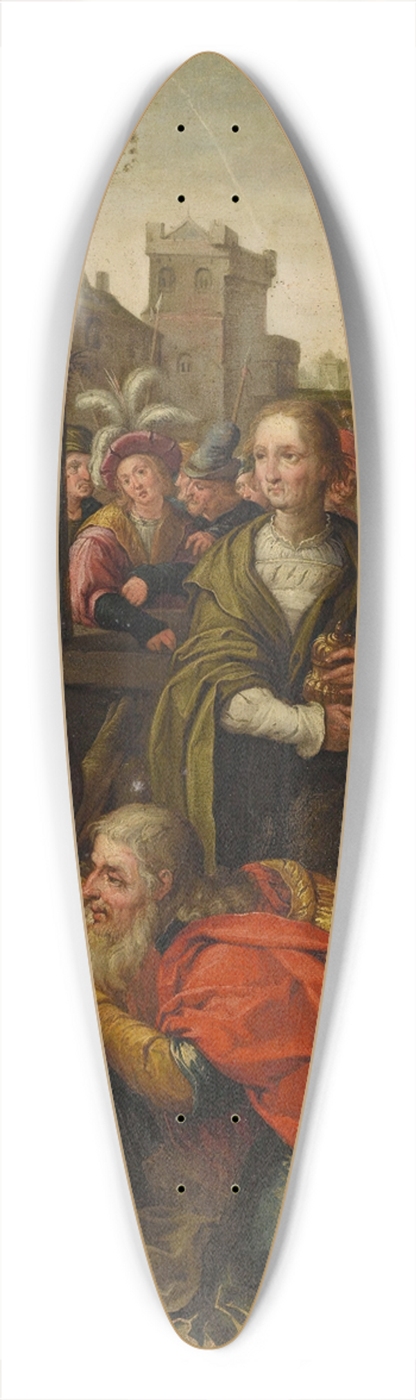 Circle ofFrans Francken the Younger - Adoration Of The Magi 39.3 inch art pintail longboard deck