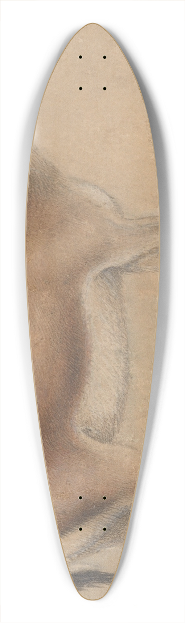 Circle of Michelino da Besozzo - A Gazelle In Profile, Moving Toward The Right 39.3 inch art pintail longboard deck