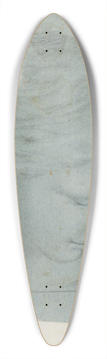 Ciro Ferri - Sculpted Female Head 39.3 inch art pintail longboard deck