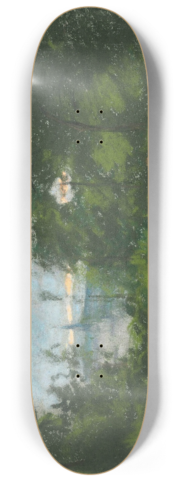 Camille Pissarro - La clairire 8.25 inch art skate deck