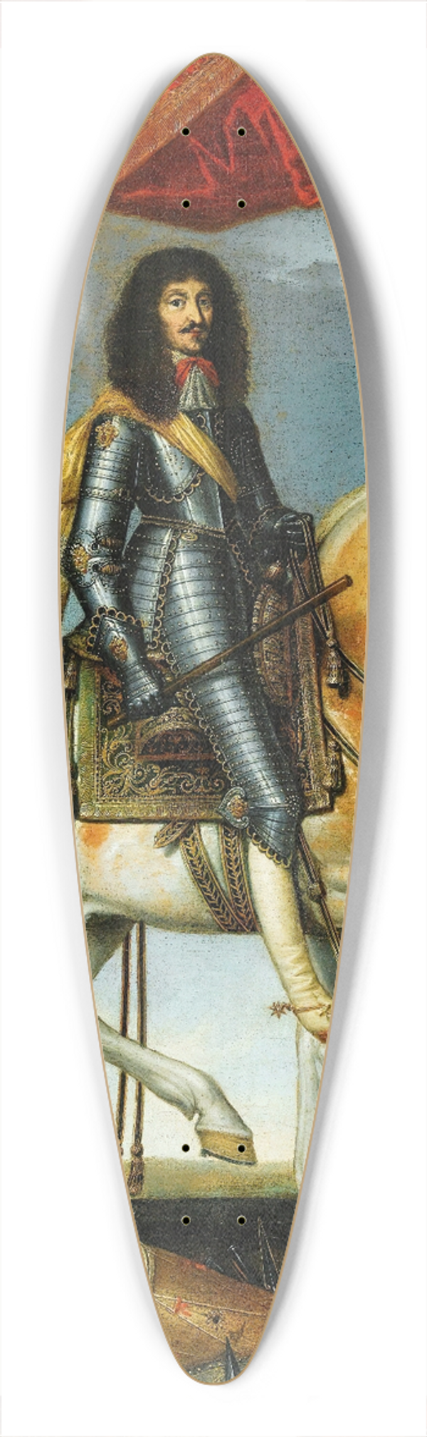 Claude Druet - Portrait of the duke of lorraine 39.3 inch art pintail longboard deck