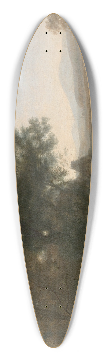 Claude Lorrain - The Ford 39.3 inch art pintail longboard deck