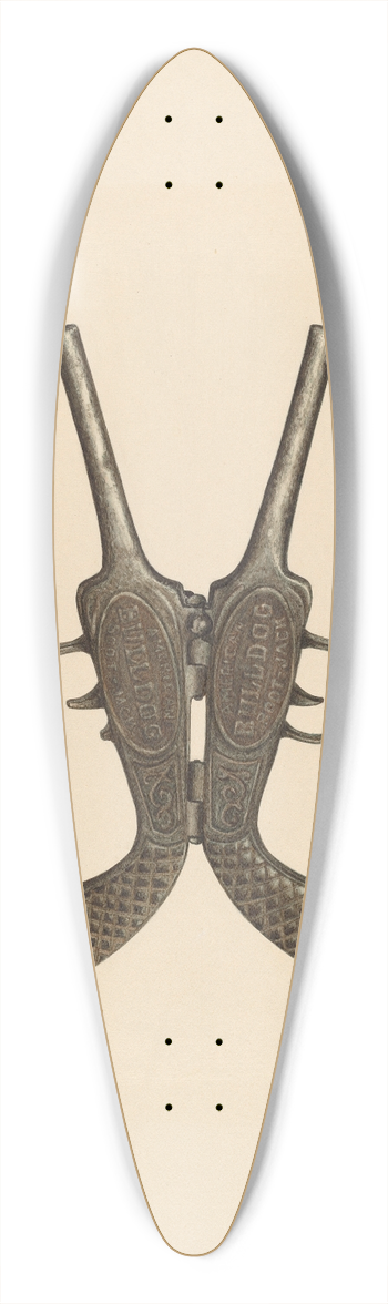 Claude Marshall - Bootjack 39.3 inch art pintail longboard deck