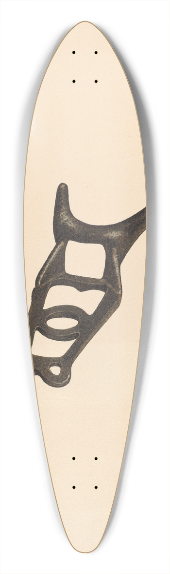 Claude Marshall - Bootjack 39.3 inch art pintail longboard deck