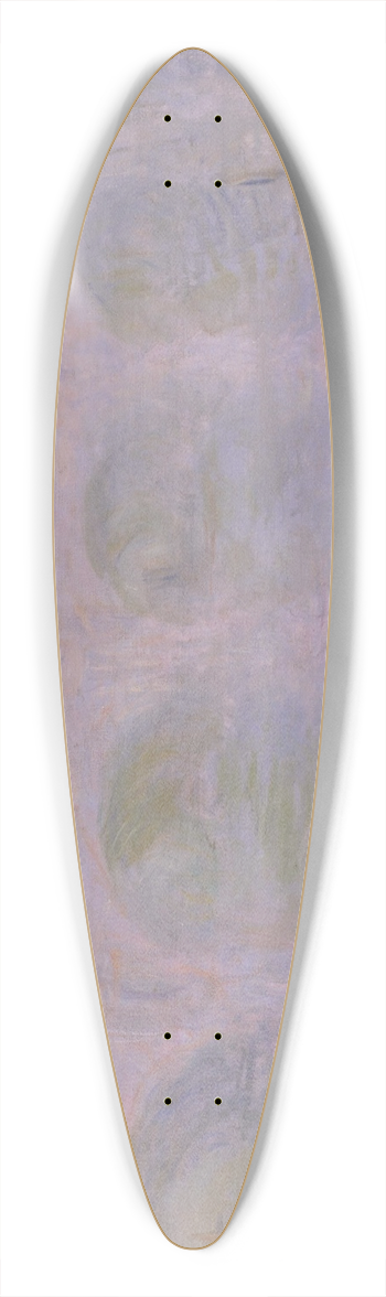 Claude Monet - Waterloo Bridge in London 39.3 inch art pintail longboard deck