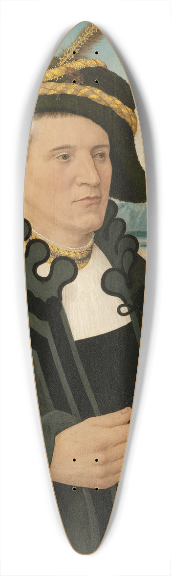 Conrad Faber von Kreuznach - Portrait of Fridrich Rorbach 39.3 inch art pintail longboard deck