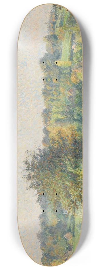 Camille Pissarro - Prairie ragny 8.25 inch art skate deck