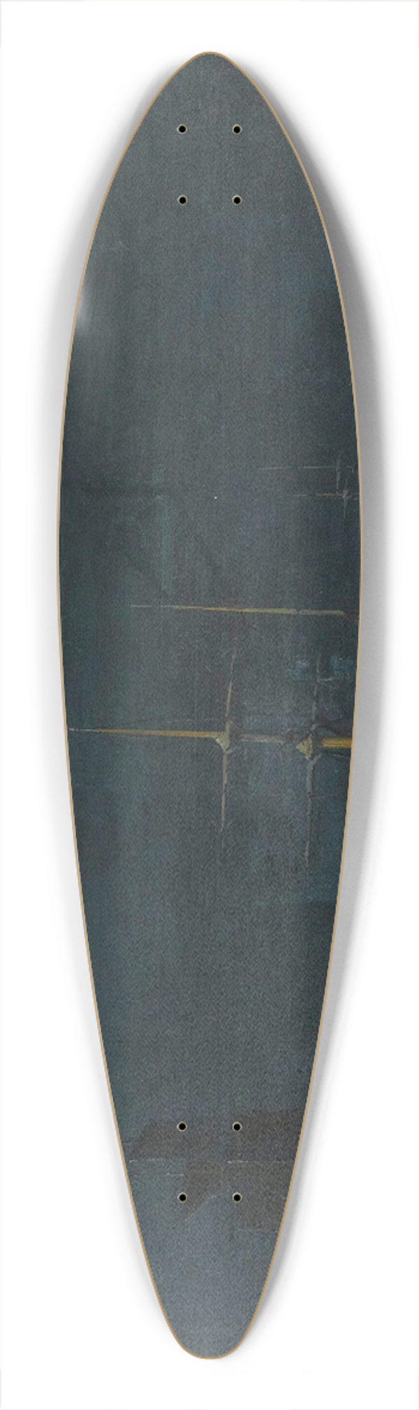Constantinos Volanakis - Harbour at night 39.3 inch art pintail longboard deck