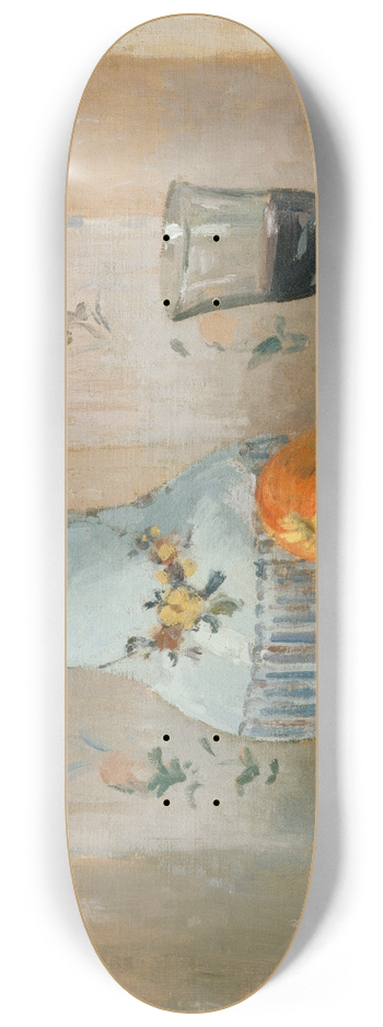 Camille Pissarro - Still Life with Apples and Pitcher 8.25 inch art skate deck