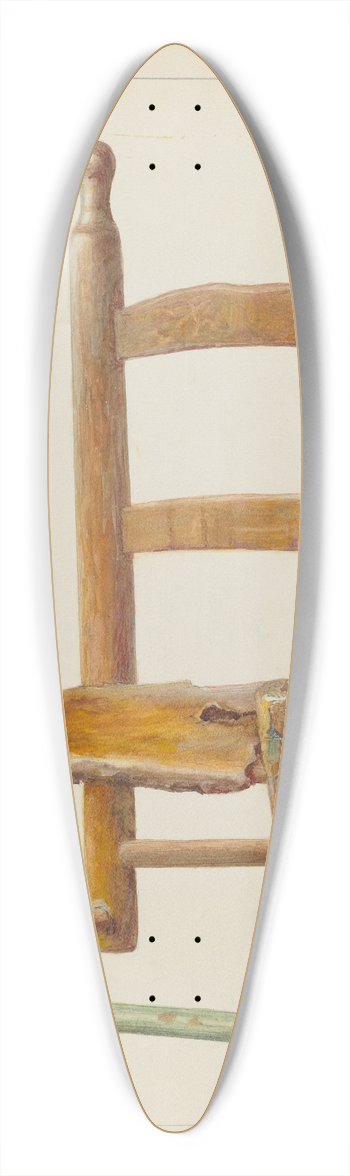 Cora Parker - Childs chair 39.3 inch art pintail longboard deck