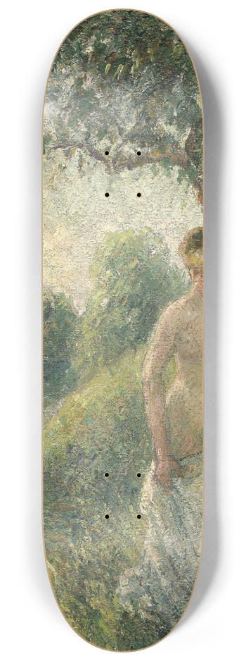 Camille Pissarro - The Bather 8.25 inch art skate deck