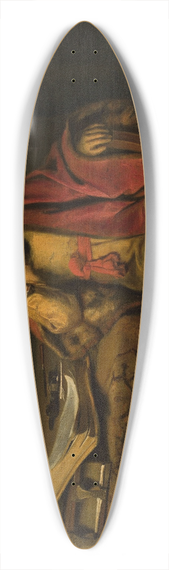 Cornelis Bisschop - Scholar 39.3 inch art pintail longboard deck
