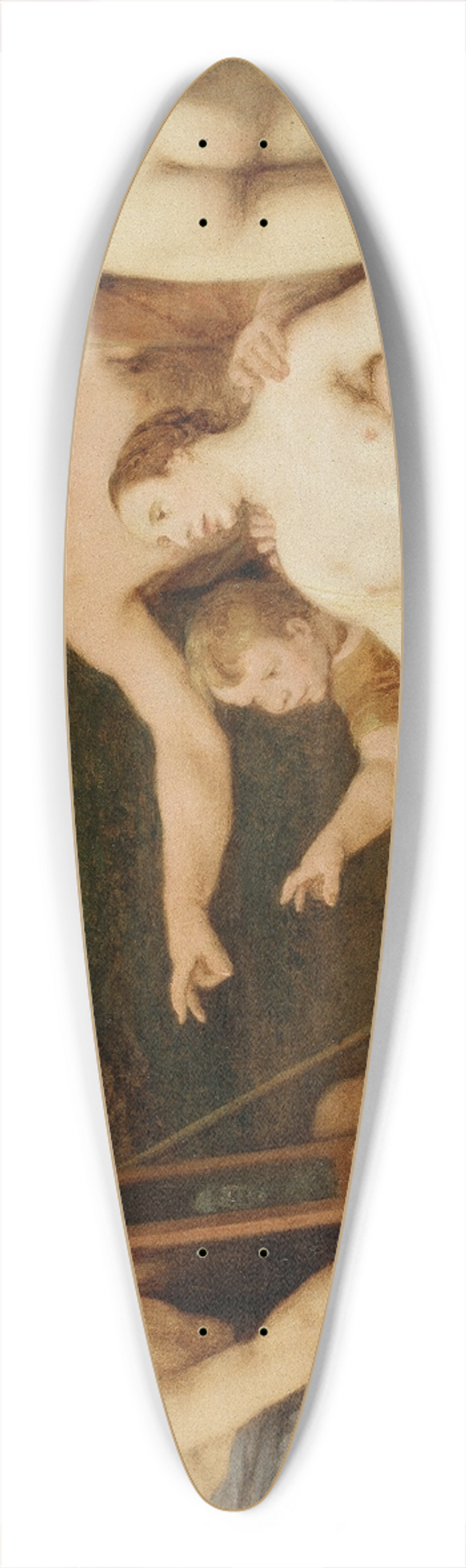Cornelis Cornelisz Van Haarlem - The Mirror of Time 39.3 inch art pintail longboard deck
