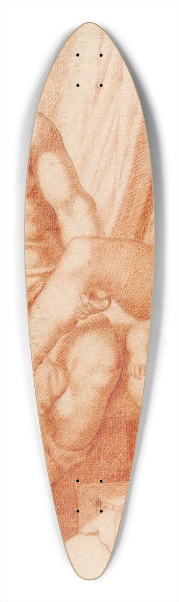 Cornelis Pronk - Venus en Anchises 39.3 inch art pintail longboard deck