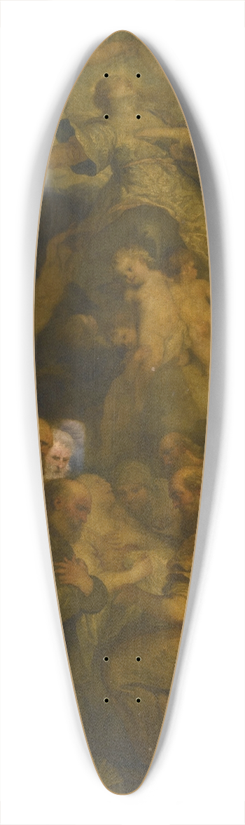 Cornelis Schut - Death, assumption and coronation of the Virgin 39.3 inch art pintail longboard deck