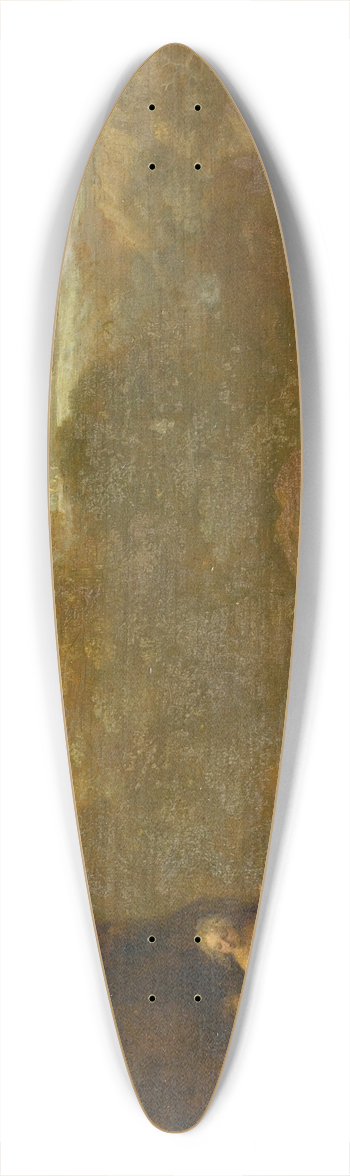 Cornelis Van Poelenburch - Bathing Girls 39.3 inch art pintail longboard deck