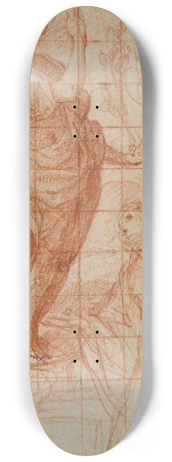 Camillo Procaccini - The Annunciation 8.25 inch art skate deck