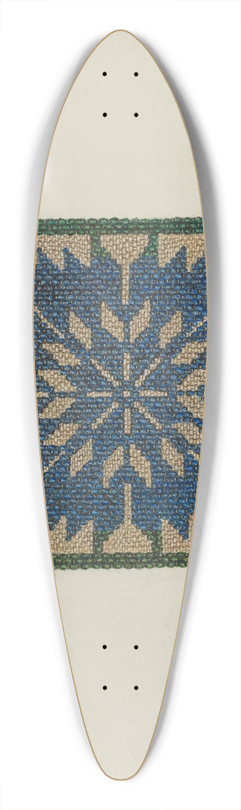 Cornelius Christoffels - Coverlet (Section) 39.3 inch art pintail longboard deck