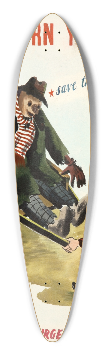Cyril Kenneth Bird (Fougasse)  - e Dont burn your rags  save them for salvage. Rags are still urgently needed! 39.3 inch art pintail longboard deck