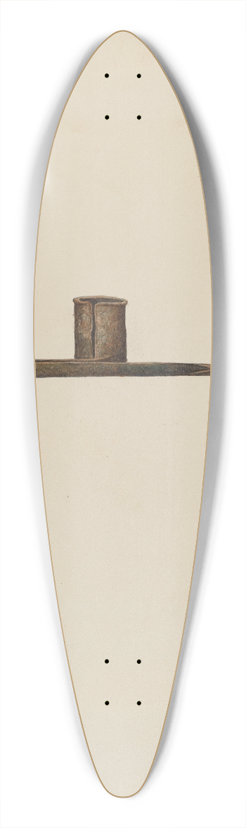Dana Bartlett - Candle Holder 39.3 inch art pintail longboard deck