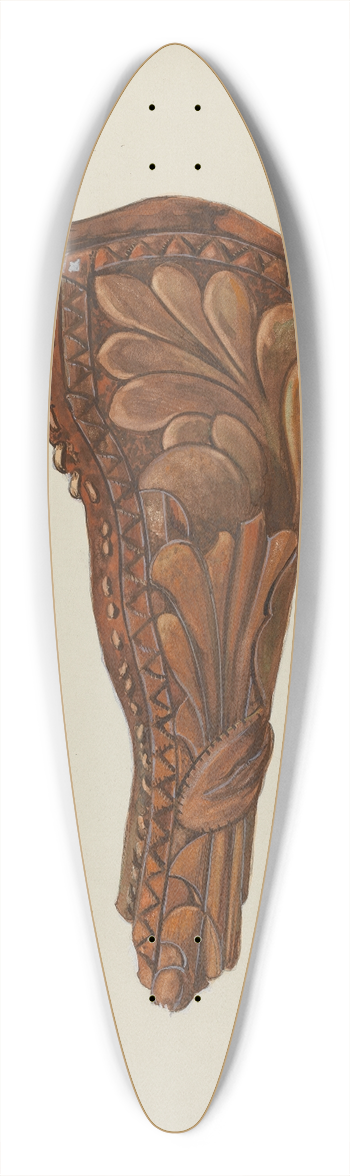 Dana Bartlett - Gun Holster 39.3 inch art pintail longboard deck