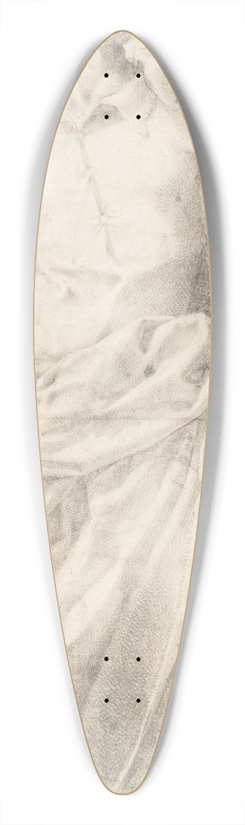 Daniele da Volterra - Study for the Figure of Saint Peter 39.3 inch art pintail longboard deck